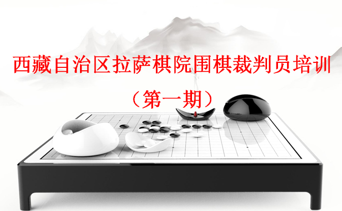 西藏自治区拉萨棋院围棋裁判员培训(第一期)