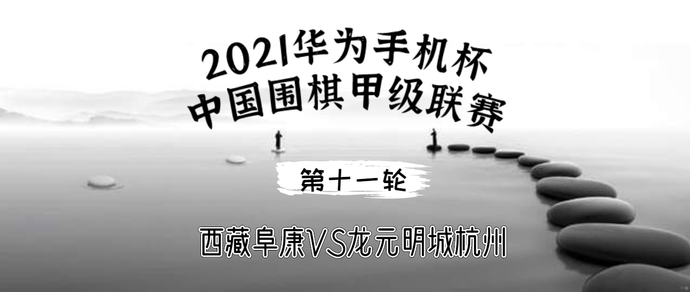 2021华为手机杯围棋甲级联赛第十一轮 西藏阜康VS龙元明城杭州